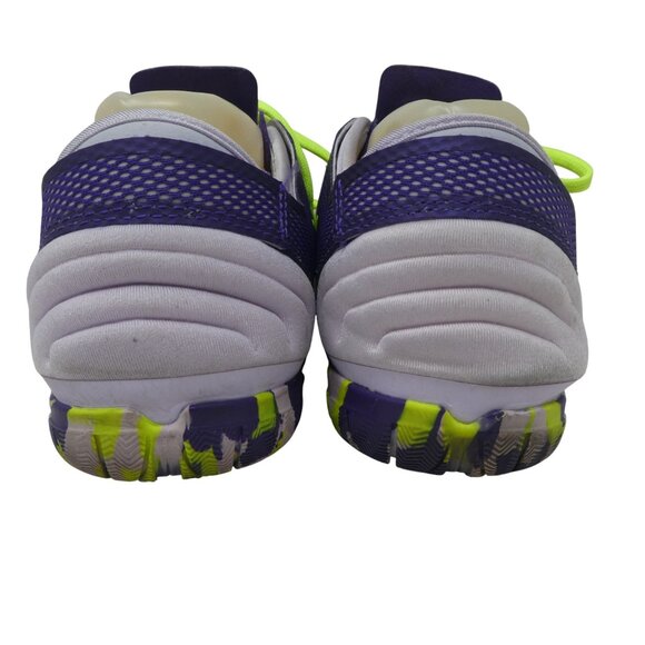 Nike Free Cross Bionic Purple Yellow Training Athletic Running Shoes Sneakers - Picture 9 of 12
